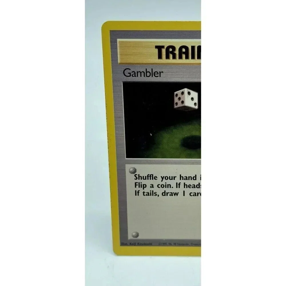 Gambler 60/62‎ Fossil Set Non-Holo Vintage 1999 Pokemon TCG LP